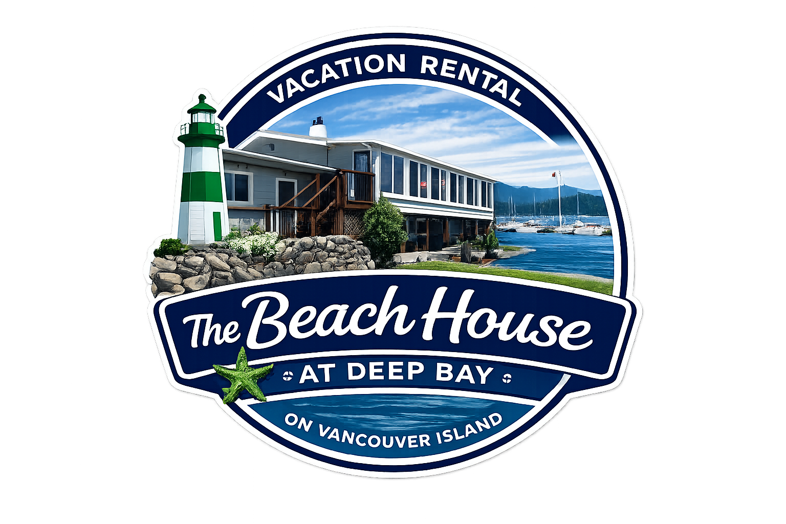 The Beach House at Deep Bay Logo